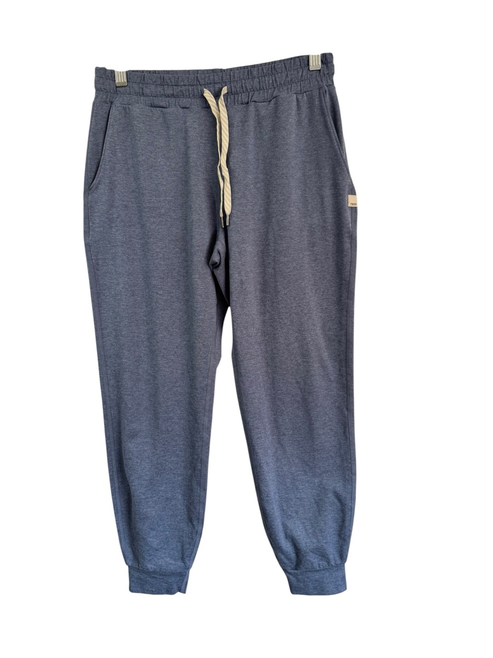 Vuori performance joggers  blue Heather Dreamknit cozy loungewear Small